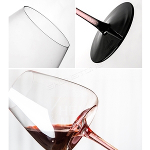 Ensemble <span class=keywords><strong>de</strong></span> verres à vin rouge à pied rose Shun <span class=keywords><strong>de</strong></span> 21 oz dans un coffret en bambou, cadeaux <span class=keywords><strong>de</strong></span> fête pour les employés, les femmes - Product Image 3