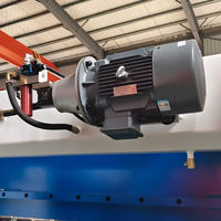 Presse plieuse électro-hydraulique CNC entièrement automatique avec système taïwanais, écran extra-large, prend en charge la simulation, prix abordable