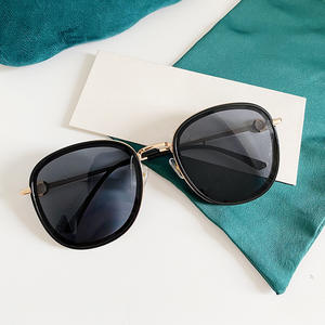 Lunettes de soleil ovales Qianai pour femmes, protection UV400, monture PC, verres AC, type 3, lunettes de soleil tendance, protection solaire - Product Image 4