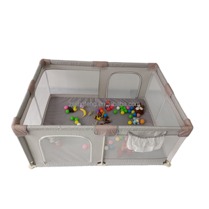 ODM Clôture de sécurité pour enfants de style panneau moderne durable pour bébés tout-petits avec portail pour salon extérieur cour de jeu - Product Image 6