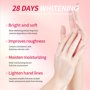 Mehrfach-aufhellende koreanische Pflege-Handmaske tieffeuchtigkeitscreme Handcreme Maske Handaufhellungshandschuh luftbefeuchtende Handschuhe - Product Image 4