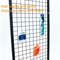 Présentoir de sol moderne personnalisé en métal grillagé pour accessoires de téléphone, jouets, bijoux, porte-clés, snacks et cartes
