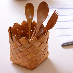 Giỏ Đựng Rau Bánh Mì Bằng Gỗ Hình Vuông Thân Thiện Với Môi Trường Giá Rẻ Giỏ Quà Giáng Sinh Bằng Gỗ Rỗng - Product Image 2