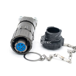 Conector electrónico de la serie FQ14 a prueba de agua de bayoneta, conector electrónico de la serie FQ de Rusia - Product Image 5