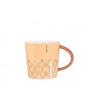 Handcrafted Ceramic Coffee <b>Mug</b> Reactive Glaze Irregular Rim Design Leak Proof Dishwasher/Microwave Safe for Artisan Homeware - Product Image 1