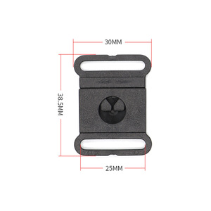 Plastic Lanyard Buckle 25mm <b>Clip</b> Closure Durable Work ID Badge Holder Shoulder Strap Accessory Made In China - Product Image 3