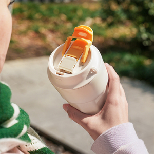 Nâng Cấp Gốm Bên Trong 400Ml Xách Tay Nhiệt Cách Điện Rò Rỉ Bằng Chứng Tái Sử Dụng Cốc Cà Phê Cốc Thép Không Gỉ Cho Quà Tặng - Product Image 6