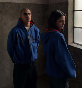 Felpa con Cappuccio e Zip Personalizzata CCY di Alta Qualità, Streetwear Oversize con Fodera <span class=keywords><strong>a</strong></span> <span class=keywords><strong>Quadri</strong></span>, Felpa Corta Invernale - Product Image 6