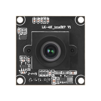 8MP Imx317 6mm 55 grados sin distorsión 4K Mini Notebook USB Cámara Visión artificial Módulo CMOS de baja iluminación