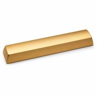 Capuchon de touche espace métallique 6.25u en alliage de zinc argenté pour clavier mécanique DIY compatible MX, touche unique