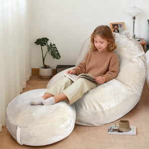 Sofá Infantil Playful Bear con Otomana, Puff Infantil de Espuma Comprimida Tipo <span class=keywords><strong>Bean</strong></span> <span class=keywords><strong>Bag</strong></span> - Product Image 2