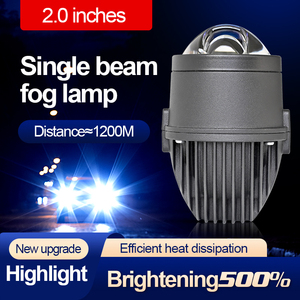 Luz antiniebla LED bi-beam de 2,0 pulgadas con proyección láser Diseño todo en uno superbrillante y de largo alcance para iluminación de cierre distante - Product Image 2