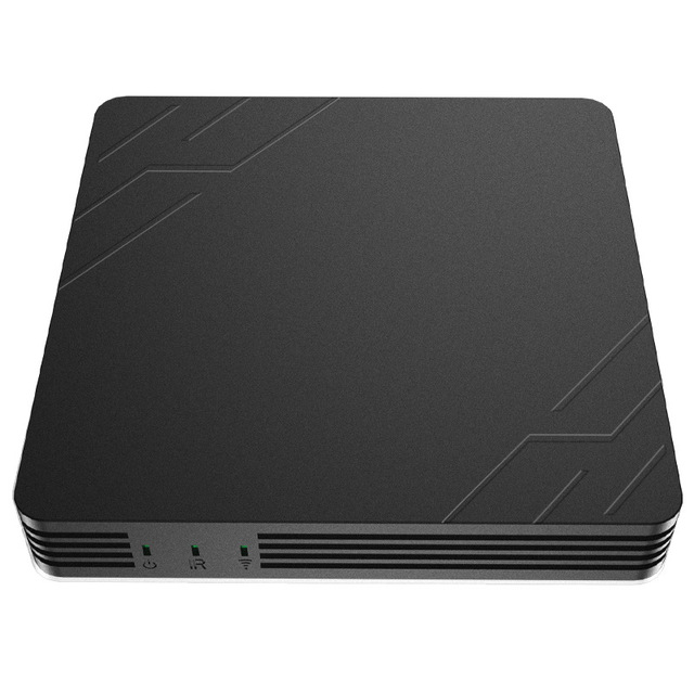 Jingchen S905 Android 9.0 Network Player 2.4G+5G Dual Wifi TV Set-Top Box 4K Resolution AMLogic Processor Core US Android 11
