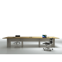 Table de conférence à prix d'usine Table de négociation à haute efficacité Table de réunion pour la salle de réunion de bureau