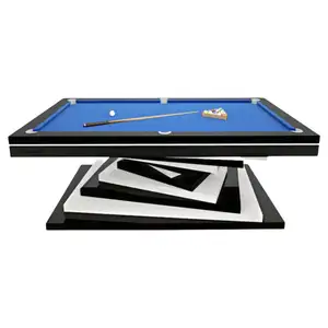 Moderner Pooltisch Snooker Pooltisch hochwertiger angepasster Billardtisch 7ft 8ft 9ft Kunstwerk Sonderbein