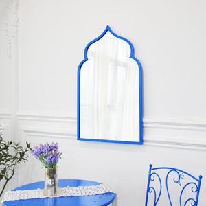 Designer Arched <strong>Window</strong> <strong>Mirror</strong> Metal Frame Wall <strong>Mirror</strong> For <strong>Living</strong> Room - Product Image 4