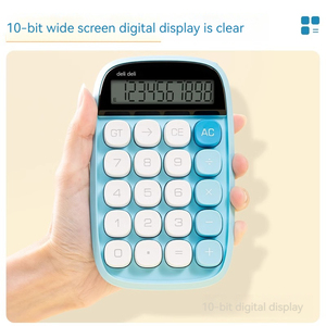 Deli <span class=keywords><strong>TE35</strong></span>เครื่องคำนวณบัญชีการเงินสำหรับนักเรียนชาเครื่องคิดเลขมูลค่าแป้นพิมพ์สูงสีคุณภาพสูง - Product Image 3