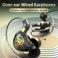Écouteurs intra-auriculaires filaires Type-C avec micro et contrôle du volume, écouteurs stéréo Hi-Fi avec ajustement ergonomique pour le gaming