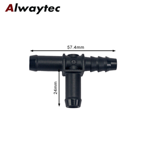 Adaptateur de ligne rapide pour automobile, 3 voies, en plastique, séparateur de tuyau en forme de <span class=keywords><strong>T</strong></span> adapté au connecteur d'injecteur de ligne de carburant - Product Image 3