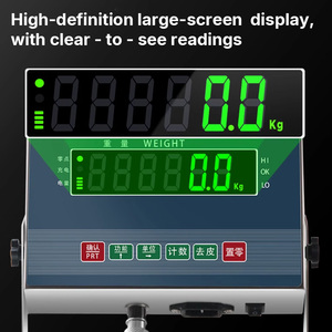उच्च परिशुद्धता स्टेनलेस स्टील इलेक्ट्रॉनिक स्केल डिजिटल वजन - Product Image 2