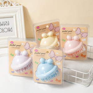 Cepillo de Pelo de Silicona Impermeable Iónico <span class=keywords><strong>Caperucita</strong></span> Roja / Limpieza del Cuero Cabelludo Seco y Antipicazón para Hombres y Mujeres Champú - Product Image 4