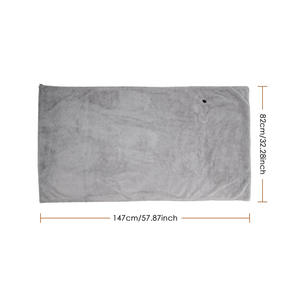 Manta Eléctrica USB Portátil, Lavable, Tamaño Grande, Suave, Térmica, Calentador Corporal de Invierno, Chal con Calefacción PTC para Uso en Casa y Auto - Product Image 6