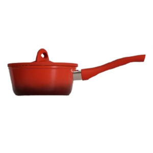 High Quality <b>Pot</b> Pan Silicone Glass Lids Soft Touch Handle Non Stick 9Piece Aluminium Ceramic Cookware <b>Set</b> - Product Image 6