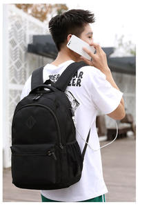 Mochila personalizada para ordenador portátil con cargador USB, mochila multifuncional impermeable de viaje, mochila inteligente - Product Image 6