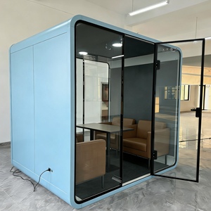 Cabina Telefónica Insonorizada Móvil Privada Extraíble 2026 con Sistema de Ventilación, Cabina Telefónica para Oficina - Product Image 4