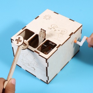 Kit de Bricolaje de Madera para Hacer Experimentos Científicos con Hámsteres, Pequeños Inventos, Manualidades Educativas para Niños de 5 <span class=keywords><strong>a</strong></span> 7 <span class=keywords><strong>A</strong></span>ños - Product Image 3