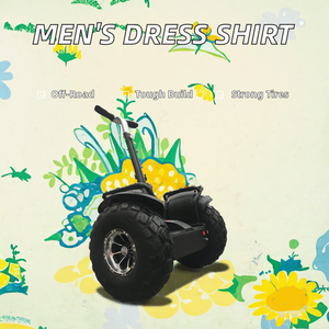 Balance Car Two-wheel Smart Somatosensory Drift Adult Beach Skateboard Patrol Formal Men's Shirts - Product Image 5