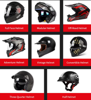 Nouveau casque de moto intégral personnalisé avec graphisme, homologué DOT, en matériau ABS, double visière, directement de l'usine