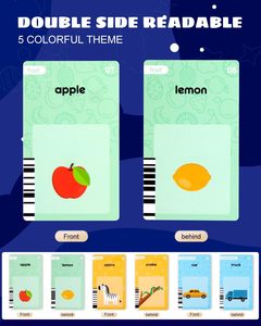 Đầu thời thơ ấu giáo dục nhựa THẺ FLASH trẻ em ngôn ngữ thiết bị học tập với từ chơi các tính năng cho nghiên cứu - Product Image 5