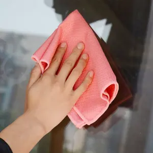 30x40cm Glass Polishing Cloth Fish Scale Rags Kitchen Towel Microfiber Cleaning Cloth