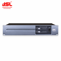 Amplificateur de puissance classe D 2x600W 2x900W 1x1800W 2U Pro Audio avec amortissement 1000 SNR 109dB pour système de sonorisation PA en direct