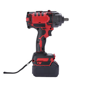 Clé à chocs sans fil puissante 18V, couple de 800 N.m, vitesse à vide de 1600 tr/min, fréquence d'impact, moteur sans balais, entraînement 1/2, bricolage, acier inoxydable - Product Image 2