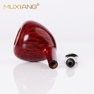 MUXIANG Briarwood Smoking Pipe Straight Stem 3mm Mouthpiece Handmade Tobacco Pipe Set - Product Image 4