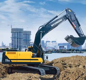 Excavadora hidráulica sobre orugas HYUNDAI HX245 24,5 T, excavadora de marca original para minería y construcción de carreteras - Product Image 4
