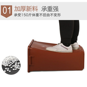 Poubelle de cuisine rectangulaire 12L avec couvercle rabattable, utilisation intérieure et extérieure - Product Image 4