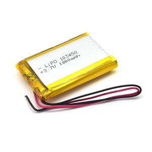 MSDS li-ion 103450 6.66Wh Lipo battery 3,7 V 1800Mah li-Ion polymer Rechargeable battery lithium ion - Product Image 4