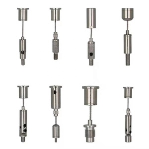 Kit de suspension de câble pour panneau acoustique Pince pour fil de plafond en métal avec câble en acier et <span class=keywords><strong>crochet</strong></span> à ressort pour application d'éclairage - Product Image 2