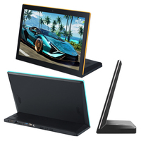 Tablette Android 14 pouces en forme de L, RK3566, port Ethernet, Wifi, 1080P, affichage numérique LED