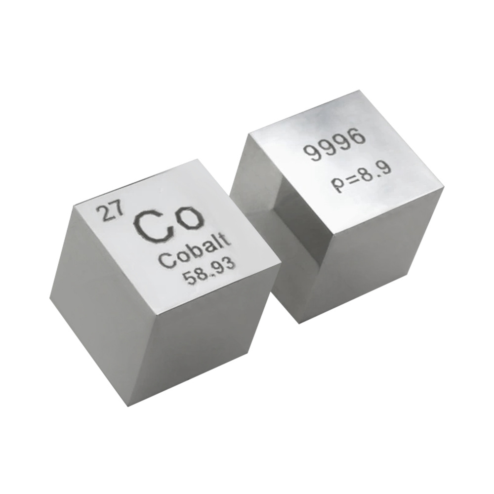 Cube de cobalt miroir de 10 mm