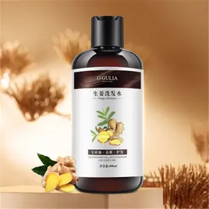Natural Ginger Shampoo Without Silicone Oil Deep Cleaning Dandruff Nourishing Oil-Control Itching Health Hair Care Shampoo