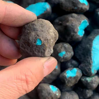 Semi-optimisation en gros de haute qualité Hubei Turquoise pour le traitement des bijoux bijoux Turquoise gravés