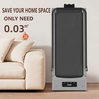 Tapis de course portable pour la maison, pliable sous le bureau, Walking Pad Pro avec design incurvé, entraînement électrique et télécommande