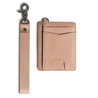 Porte-cartes personnalisé avec poche zippée en cuir PU, porte-cartes de crédit, porte-monnaie