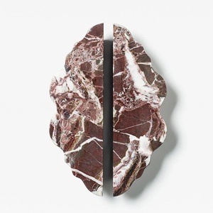 SAIDKOCC - Tirador de Puerta de Armario de Estilo Francés, Lujo Ligero, Flor Grande, Piedra <span class=keywords><strong>Verde</strong></span>, Forma Irregular, Alta Gama, Moderno - Product Image 5