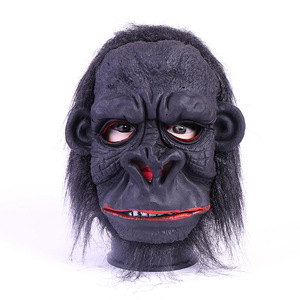 Máscara de Vinilo Reforzado con Goma de Gorila Rey Kong de Terror para el Día de Todos los Santos, para Fiestas, Mascaradas y Decoraciones Festivas - Product Image 3