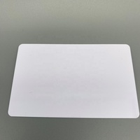 Bedruckte Luxus-Chipkarten für Unternehmen, Inkjet-NFC-PVC-Karten, weiße Virgin-Kreditkarten, wasserdichte 13,56-MHz-HF-Smartcard für Hotels